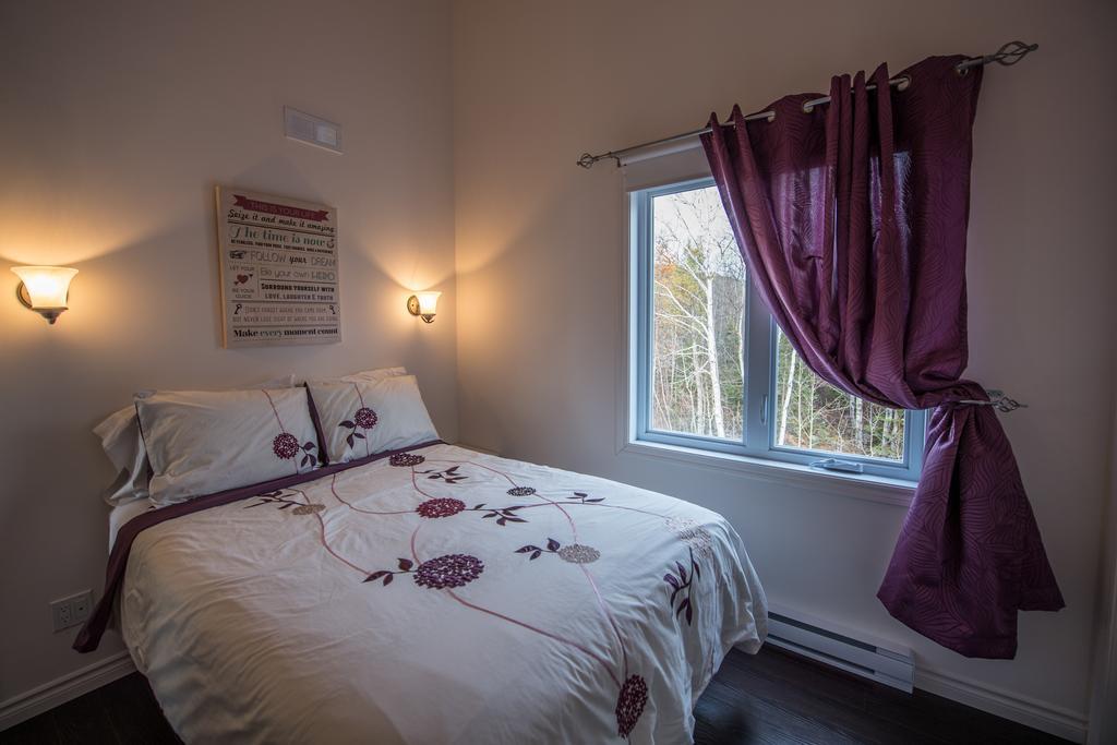 Les Chalets Huppes Du Massif Petite-Riviere-Saint-Francois Phòng bức ảnh